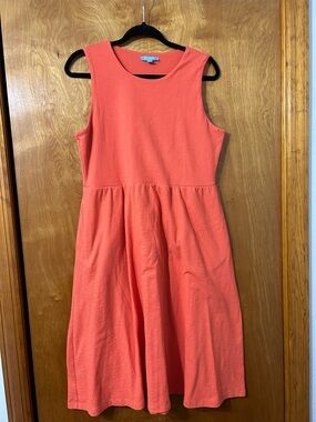 Draper James Coral Midi Dress